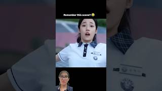 A shoe print on her back 🐸 cdrama kdrama chinesedrama cheerup drama funny youtubeshorts [upl. by Ayikahs]