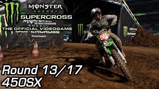 St Louis  2017 450SX Round 1317  Monster Energy Supercross PC [upl. by Cynthla]