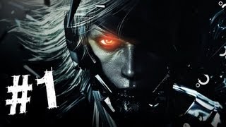 Metal Gear Rising Revengeance Gameplay Walkthrough Part 1  Guard Duty  Mission 1 [upl. by Bach]