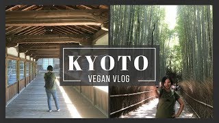 🎋 VEGAN IN KYOTO  ARASHIYAMA amp SHOJIN RYORI VLOG [upl. by Sirron]