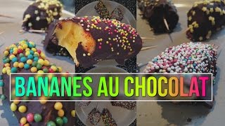 Bananes au chocolat  Tuto [upl. by Yanttirb]