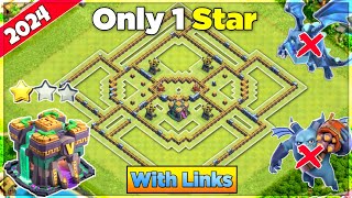 New Best Th14 Base 2024  Town Hall 14 Th14 WarCwlFarming Base With Links  Clash Of Clans [upl. by Ahsrat531]