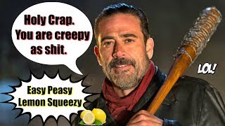 Funniest Negan Quotes  The Walking Dead  Best of Negan [upl. by Nylhtak774]