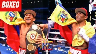 Ismael Barroso vs Ohara Davies  TKO  Pelea Historica [upl. by Dionisio]