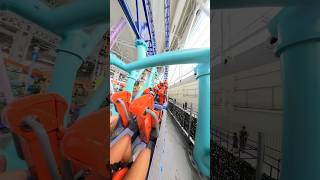 Turntable Roller Coaster at American Dream Mall NJ [upl. by Aehsan511]