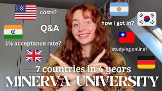 MINERVA University  everything you need to know before APPLYING QampA [upl. by Aciretnahs]