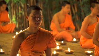 Thai Theravada Buddhist Monks  Buddhist Meditation Music for Positive Energy amp Cleanse Your Mind [upl. by Mallina456]