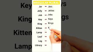 Understanding singular and plural A complete Guide english singularandplural esl shorts [upl. by Lua]