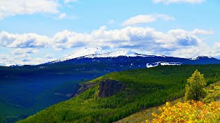 Mt Bachelor amp Tumalo Mtn West of Bend Oregon [upl. by Aidnic116]