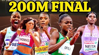 Women 200 Meters Full Race Video Recap [upl. by Jacenta966]