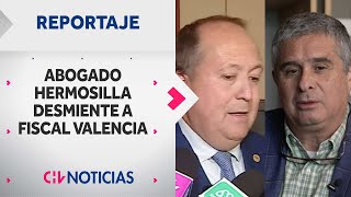 VERSIONES ENCONTRADAS Abogado de Luis Hermosilla desmiente versión de fiscal Ángel Valencia [upl. by Refinaj]