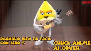 quotpasarlo bien es facil con kino 5quot FunVideoTV chuck anime ai cover [upl. by Ehsrop]