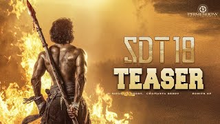 SDT18 Teaser  Happy Birthday SaiDurghaTej  Aishwarya Lekshmi [upl. by Combs]