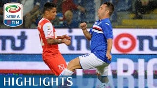 Sampdoria  Carpi 52  Highlights  Matchday 1  Serie A TIM 201516 [upl. by Bess]