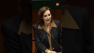 Lilly Téllez critica a Claudia Sheinbaum desde el Senado [upl. by Hemphill]