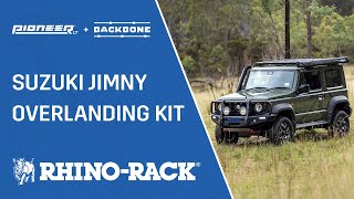 RhinoRack  Suzuki Jimny Overlanding Kit [upl. by Heddie]