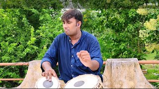 Best Kaida of Delhi Gharana  Fastest Speed Small Clip Tabla Solo Pritam Chakraborty Classical music [upl. by Lecirg]