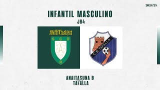 IM  LIGA  1ª FASE  J04  Anaitasuna B vs Tafalla 20242025 [upl. by Clausen279]