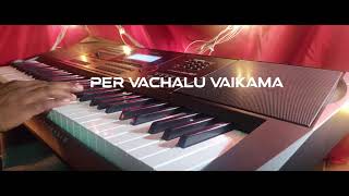 Dikkiloona  Per Vachaalum Vaikkaama  Yuvan Shankar Raja  Keyboard Cover Notes  Fernandez [upl. by Notsob]