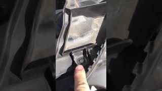 2018 BMW X1 Brake Fluid Reservoir Location and how to get to it [upl. by Milty974]