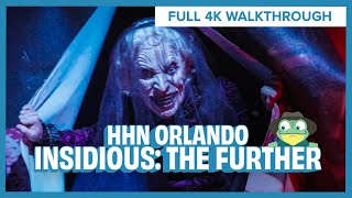 Insidious The Further Full Walkthrough  Halloween Horror Nights Universal Orlando [upl. by Arihsaj]