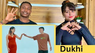 Foreigners React to DUKHI  WANBHAA X FRENZY DAPYN  OFFICIAL MV [upl. by Adnilasor]