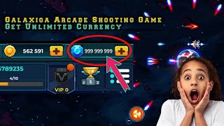 How To Get Galaxiga Arcade Shooting Game Unlimited Currency  Get Free Aircraft [upl. by Altis456]