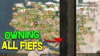 I Own ALL 120 Fiefs in Calradia How Much   Mount amp Blade II Bannerlord [upl. by Ymrots903]