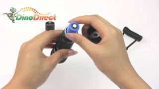 30mW 650nm Red Laser Sight with Gun Mount G23 1CR123A Included from Dinodirectcom [upl. by Irol]