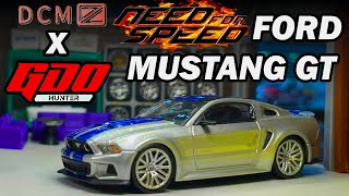 Unboxing amp Showcase DCM x GDO 164 Ford Mustang GT S197 II Need for Speed Movie Edition [upl. by Earehs]