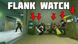 HOLDING FLANK WITH FIVE PLAYERS in SIEGE New Blood [upl. by Gavrah]