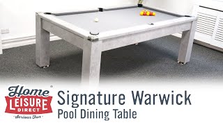 Signature Warwick Pool Dining Table [upl. by Demahum]