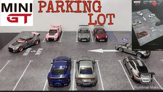 Unboxing the New Mini GT Type A Parking pad with RAW CHASE cars to try it out [upl. by Hujsak]