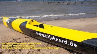 Der teilbare Surfski VAJDA HAWX [upl. by Nailil6]