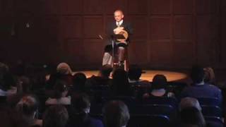 Professor Stanley Lombardo reads from his translation of the Iliad [upl. by Ahsaf]