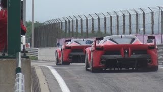 Ferrari Racing Days 2015 Budapest  488 GTB FXX K 599XX Vettel [upl. by Rushing]