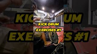 Kick drum exercises part1  drumlesson drums drumming drumlessons belajardrum kursusdrum [upl. by Ynohtnaleahcim]