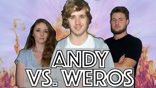 RETO ALEMAN vs ESPAÑOL  AndyGMes vs WeroWeroTV [upl. by Akemed787]