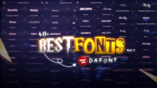 20 Popular Fonts Pack 😚💙✨️ ▪︎ Font Pack for Ae inspired Edits ▪︎ AshCreationsx [upl. by Darrej]