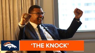 Steve Atwater gets the knock learns of Pro Football Hall of Fame election [upl. by Eisnyl871]