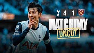 Tottenham Hotspur 41 West Ham  MATCHDAY UNCUT  Behind the scenes at Premier League thrashing [upl. by Won606]