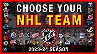 Which NHL Team Should You Cheer For 202324 Season [upl. by Hacim]