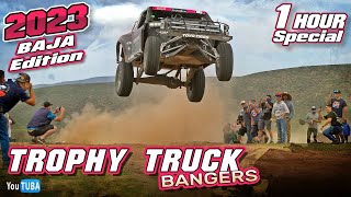 Trophy Truck BANGERS 2023  Baja Edition  1 Hour Special [upl. by Adivad]