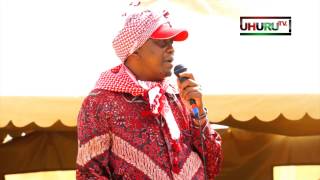 Uhuru Kenyatta in Merti  Isiolo County [upl. by Giffy]