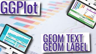 GGPlot GEOM TEXT and GEOM LABEL [upl. by Eimile390]