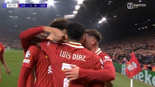 Luis Díaz GoalsLiverpool vs Leverkusen 40 All Goals and Highlights [upl. by Leanora]