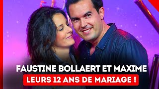 Faustine Bollaert fête ses 12 ans de mariage avec Maxime Chattam en partageant un cliché [upl. by Cornia]