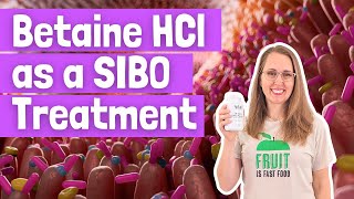 Betaine HCl as a SIBO Treatment [upl. by Bronwyn]