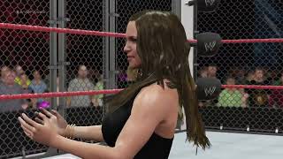 Stephanie McMahon vs Paige Saraya [upl. by Prisilla115]