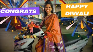 Honda Dio 125 HSmart 2024 Delivery  Diwali Special Vlog [upl. by Britton995]